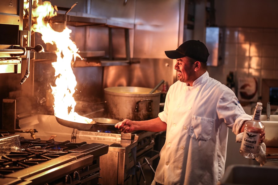 Independent restaurant kitchen team